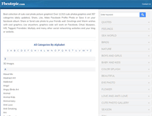 Tablet Screenshot of fbcutepic.com